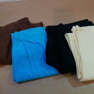 Knit Wide Leg Pants Bundle Loungewear Size Large